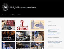 Tablet Screenshot of bilalghalib.com